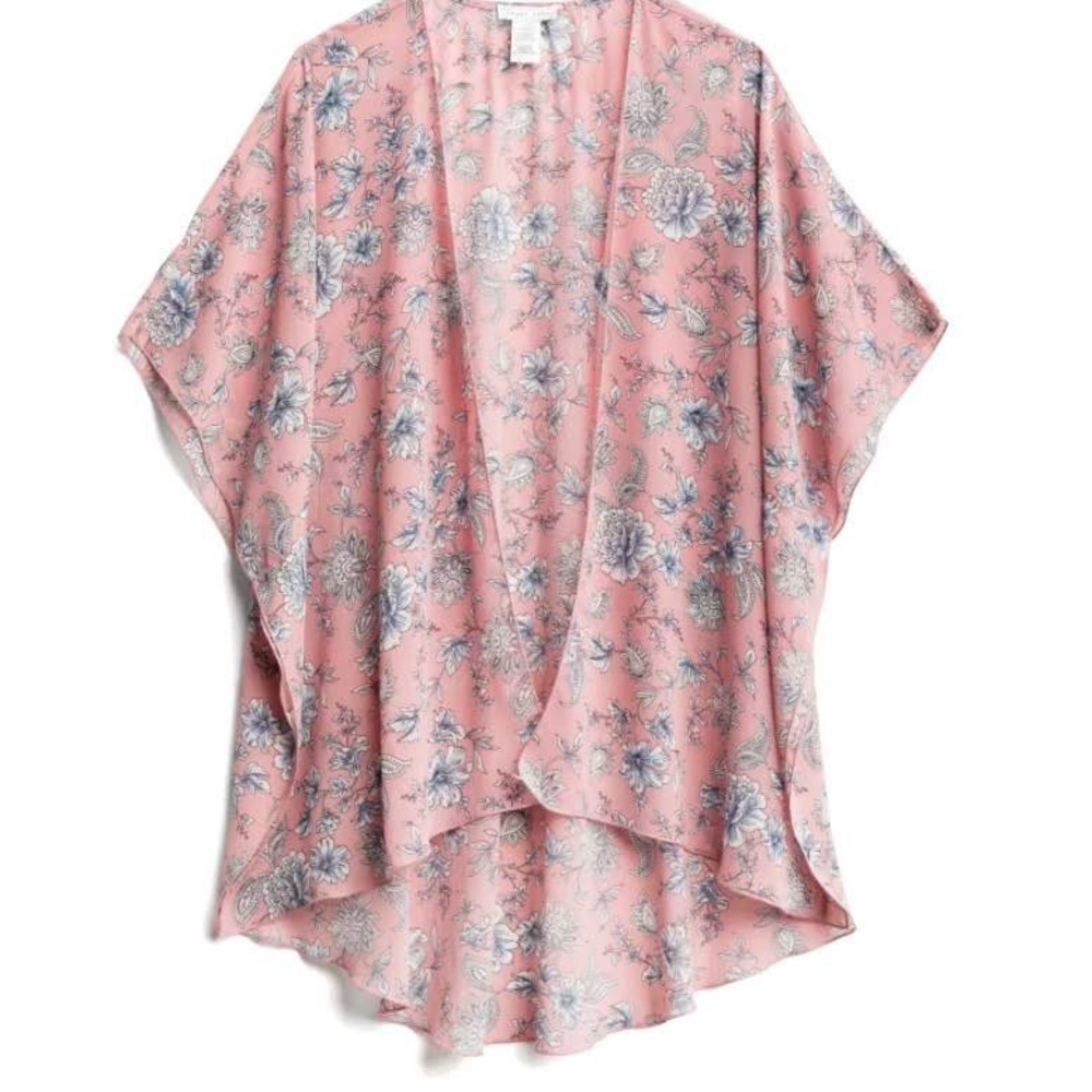 🆕 Emory Park Caley Open Front Woven Shawl 🆕